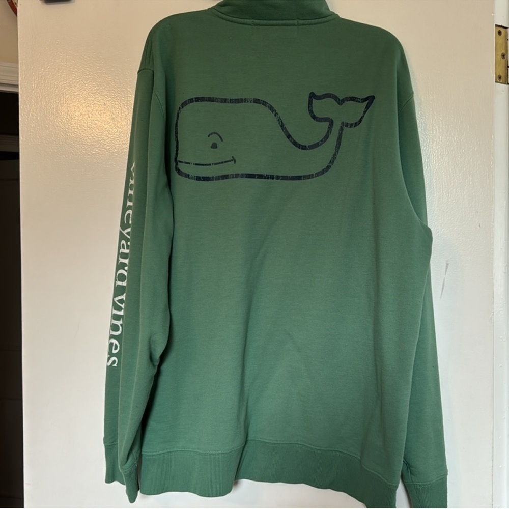 Vineyard Vines Men's Green Pullover - Picture 3 of 5